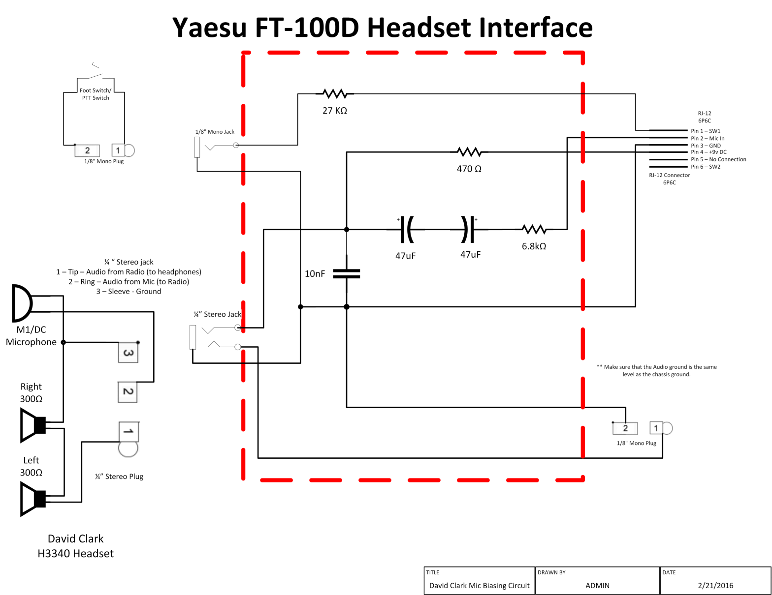 Headphone Wiring Diagram Plug